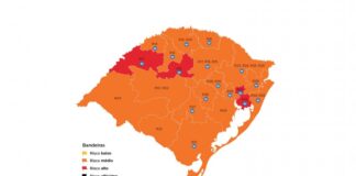 PELOTAS PERMANECE EM BANDEIRA LARANJA