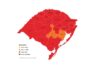 MAPA DEFINITIVO TEM DEZENOVE REGIÕES EM VERMELHO E DOIS RECURSOS ACATADOS