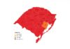 BANDEIRA VERMELHA PREDOMINA NO MAPA PRELIMINAR DIVULGADO NESTA SEXTA-FEIRA