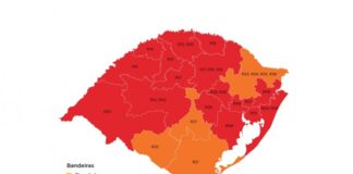 REGIÃO DE PELOTAS VOLTA À BANDEIRA LARANJA NO MAPA PRELIMINAR