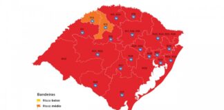 PELOTAS EM BANDEIRA VERMELHA NO LEVANTAMENTO PRELIMINAR