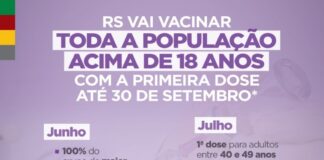 RS PODERÁ VACINAR TODOS OS GAÚCHOS ACIMA DE 18 ANOS ATÉ SETEMBRO – Vídeo