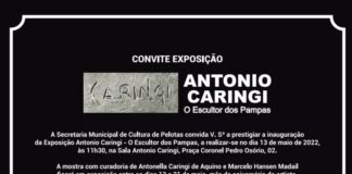 MAIO MÊS CARINGI – EXPOSIÇÃO COM OBRAS DO ESCULTOR ABRE NESTA SEXTA-FEIRA