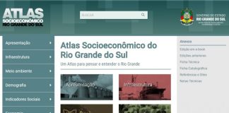 VERSÃO ATUALIZADA DO ATLAS SOCIOECONÔMICO DO RS É PUBLICADA