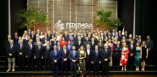 PELOTENSE RODRIGO SOUZA COSTA TOMA POSSE COMO PRESIDENTE DA FEDERASUL