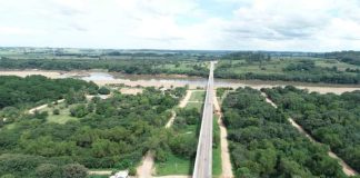 BANDEIRA DO TREZE HORAS: COMEÇAM AS OBRAS DA SEGUNDA PONTE SOBRE O RIO CAMAQUÃ EM CRISTAL