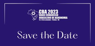 XXXIII CONGRESSO BRASILEIRO DE AGRONOMIA (CBA 2023) SERÁ EM PELOTAS