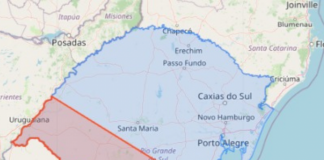 DEFESA CIVIL DO RS ALERTA PARA RISCO DE CHEIAS NA REGIÃO SUL