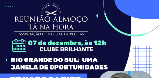 ÚLTIMA EDIÇÃO DO ‘TÁ NA HORA’ DA ACP EM 2023 RECEBERÁ O GOVERNADOR EDUARDO LEITE