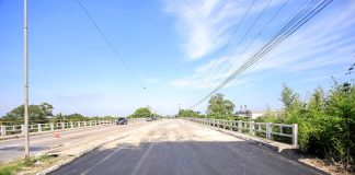 PONTE DE ACESSO AO LARANJAL LIBERADA NOS DOIS SENTIDOS