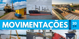 PORTOS DO RS MOVIMENTAM MAIS DE 9 MILHÕES DE TONELADAS AO LONGO DO PRIMEIRO TRIMESTRE DE 2024