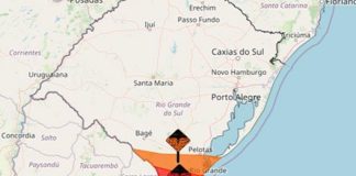 NOVO ALERTA DO INMET SINALIZA CHANCE DE TEMPESTADE NO SUL DO RS