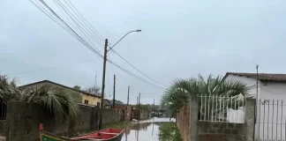 SITUAÇÃO EM PELOTAS ÀS 9H30MIN DESTE DOMINGO 05.05