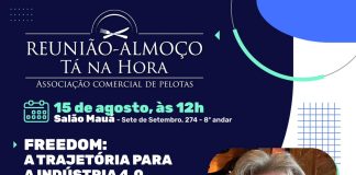 FREEDOM: A TRAJETÓRIA PARA A INDÚSTRIA 4.0 SERÁ O TEMA DO ‘TÁ NA HORA’ DE AGOSTO