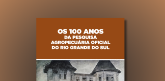 LIVRO CONTA HISTÓRIA DE 100 ANOS DA PESQUISA AGROPECUÁRIA OFICIAL DO RS