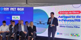 CCR ENTREGA OBRAS DE AMPLIAÇÃO DO AEROPORTO DE PELOTAS