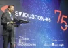 EVENTO MARCOU OS 75 ANOS DO SINDUSCON-RS E POSSE DA NOVA DIRETORIA