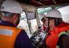 SECRETÁRIO DE LOGÍSTICA E TRANSPORTES REALIZA VISTORIA NA DRAGA UTILIZADA NO CANAL DO ITAPUÃ