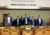 NOVA MESA DIRETORA DA CÂMARA DE PELOTAS TOMA POSSE PARA 2026