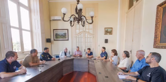 PREFEITOS DE RIO GRANDE, SÃO LOURENÇO DO SUL E PELOTAS FAZEM REUNIÃO PARA ALINHAR ATENDIMENTO NAS RODOVIAS