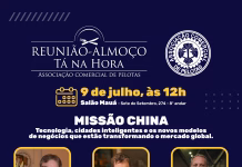 MISSÃO CHINA SERÁ TEMA DA PRÓXIMA EDIÇÃO DO TÁ NA HORA DA ACP
