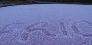 FRIO INTENSO E GEADA MARCAM A SEGUNDA-FEIRA NO RS
