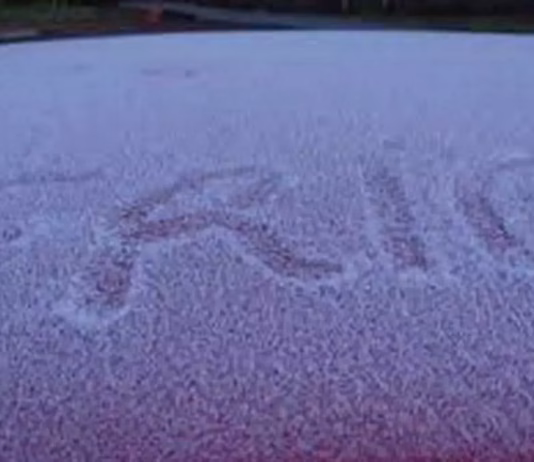 FRIO INTENSO E GEADA MARCAM A SEGUNDA-FEIRA NO RS